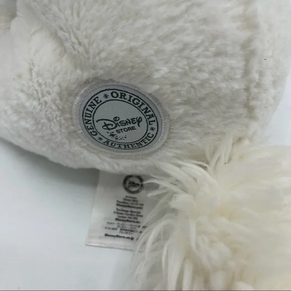 Disney Marie Aristocats Plush 15" White Pink bow Stuffed Animal Cat - Picture 5 of 5